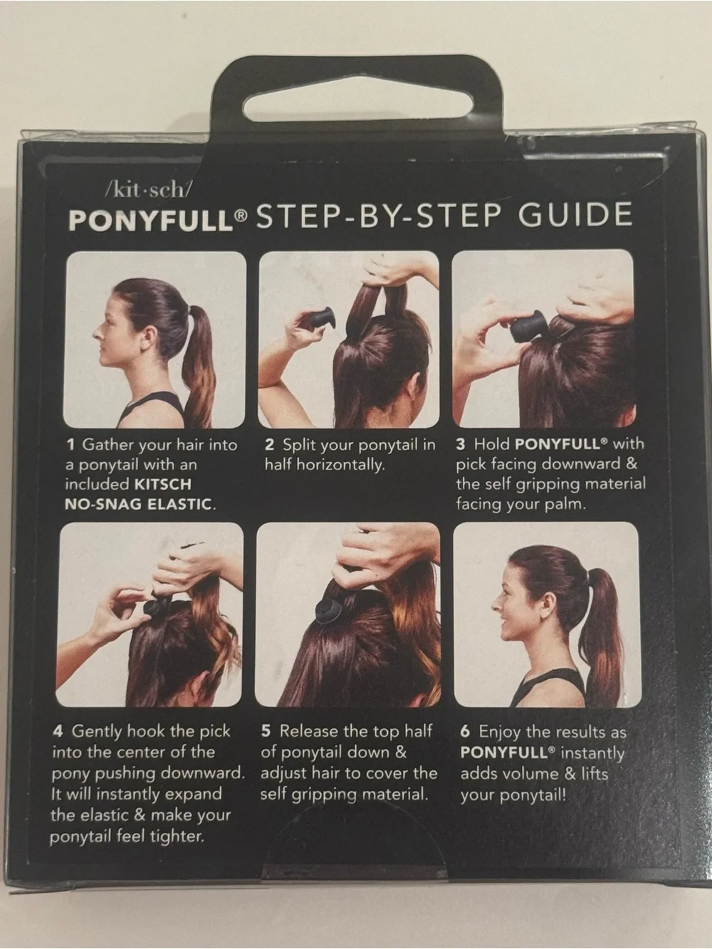 Kitsch Ponyfull Ponytail Volumizer - Tan